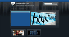 Desktop Screenshot of internet-web.com